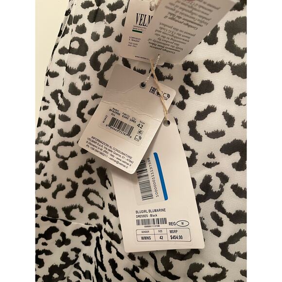 Blugirl Maxi Dress Black, NWT, Size: 42 - Picture 7 of 8